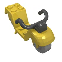 Fabuland, Scooter with Grey Wheels and Black Handlebars