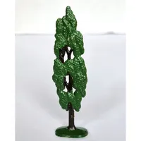 Plant, Tree Flat Cypress painted with solid base (1950's version)