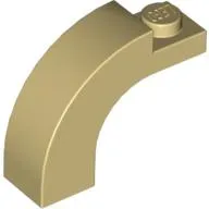 Brick Arch 1 x 3 x 2 Curved Top