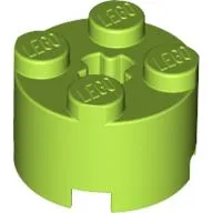 Brick Round 2 x 2 with Axle Hole