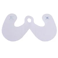 Neckwear Cape, Curved with One Center Hole and Two Hand Holes