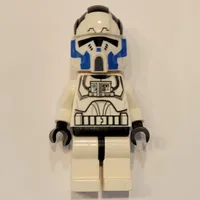 Clone Pilot, 501st Legion, Blue Markings