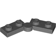 Hinge Plate 1 x 4 Swivel Top / Base - Solid Clip [Complete Assembly]