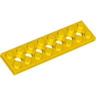 Technic Plate 2 x 8 [7 Holes]
