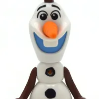 Olaf, Micro-Doll Arms, Stick Hair, Medium Blue Mouth