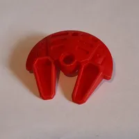 Large Figure Shield 5 x 5 with Dual Scoop Prongs