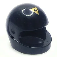 Helmet, Standard with Gold Triangle Blacktron Logo print