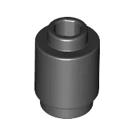 Brick Round 1 x 1 Open Stud