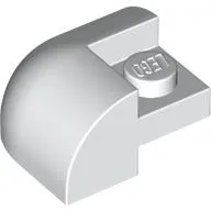 Brick Curved 2 x 2 x 1 Curved Top, Corner