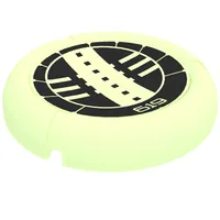 Large Figure Throwing Disc, Kanoka, Onu-Metru 619 Print