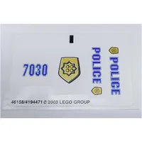 Sticker Sheet for Set 7030-1