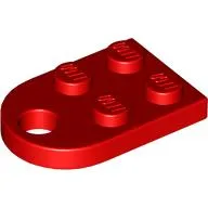 Plate Special 3 x 2 with Rounded End, Hole