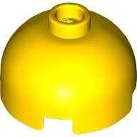 Brick Round 2 x 2 Dome Top, Vented Stud