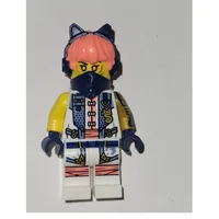 Sora, Dark Blue Bandana and Cat Ears Headphones