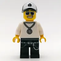 Rock Band - White Torso, Black Legs, Black Cap