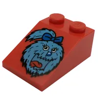 Slope 33° 3 x 2 Smooth with McDonald's Fry Girl Print