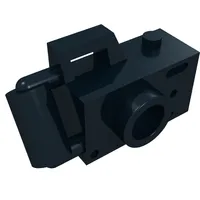 Equipment Camera Handheld with Right-Aligned Viewfinder