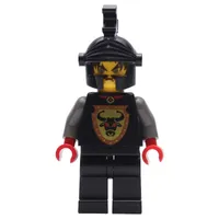 Knight (Knights Kingdom I) - Cedric the Bull, Black Helmet