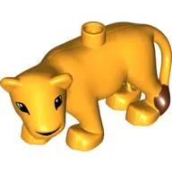 Duplo Animal Lion Adult Female with Head turned Left