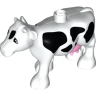 Duplo Animal Cow with Pink Udder Print