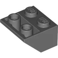 Brick Sloped Inverted 45° 2 x 2 [Ovoid Bottom Pin, Bar-sized Stud Holes]