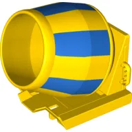 Duplo Cement Mixer Bucket with Blue Stripes