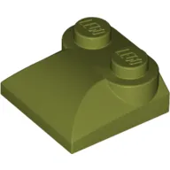 Brick Curved 2 x 2 x 2/3 Two Studs and Curved Slope End