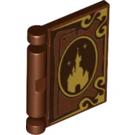 Book Cover with Disney Castle Print