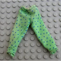 Scala, Trousers / Pants with Blue Dots Print