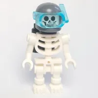 Skeleton, Standard Face, Dive Helmet and Airtanks, 78132 Torso