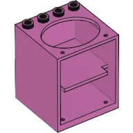 Belville, Cupboard 4 x 4 x 4 with Elliptical Hole for Sink