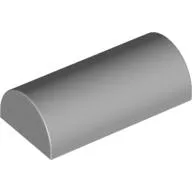 Brick Curved 2 x 4 Double, No Studs, with Groove