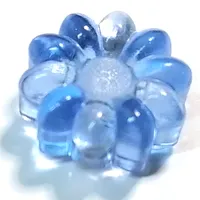 Clikits Icon, Flower 2 x 2 Small, 10 Petals with Hole [Polished]