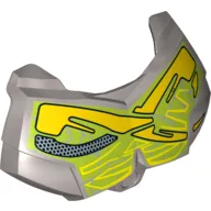 Large Figure Chest Cover, Armour Small Green and Yellow Print