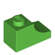 Brick Curved 2 x 1 with Inverted Cutout