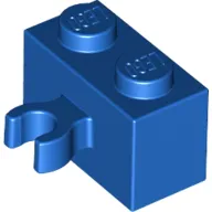 Brick Special 1 x 2 with Vertical Clip [Open O Clip]