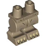 Creature Legs and Hips with Animal Legs, Tan Claws