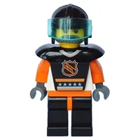 Hockey Player Black Vest #7