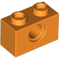 Technic Brick 1 x 2 [1 Pin Hole]