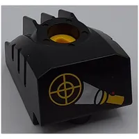 Duplo Toolo MyBot Engine Program Brick with Yellow Torch / Flashlight and Target Print