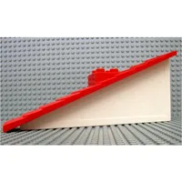 Duplo Roof-piece Slope 22.5° 1 x 11 x 4 Shingled with Chimney