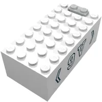 Battery Box, 9V Small [Complete Assembly] with '9V' Print