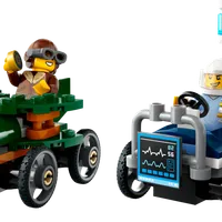 Airplane vs. Hospital Bed Race Car Pack