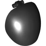 Large Figure Shoulder Cover, Armor, Round, Smooth with Bar