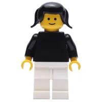 Woman - Black Torso, White Legs