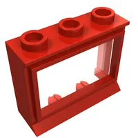 Window 1 x 3 x 2 Classic with Long Sill [Complete]