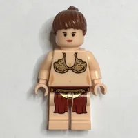 Princess Leia, Slave Outfit, Black Eyes