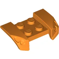 Mudguard 2 x 4 with Molded Headlights