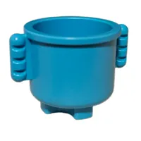 Duplo Kettle with Closed Handles 2 x 2 x 1.5