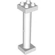Duplo Support Column 2 x 2 x 6 Round with Open Latticed Back